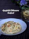 Spaghetti Carbonara Seafood