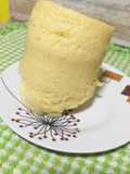 Masa de vainilla en microondas