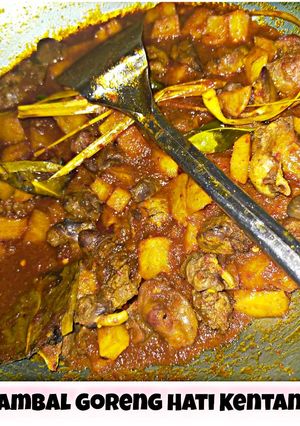 Foto resep Sambal goreng hati kentang