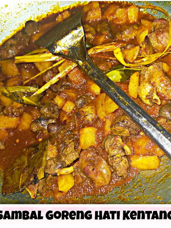 Resep Sambal goreng hati kentang Enak