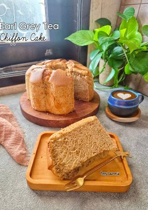 Foto resep Earl Grey Tea Chiffon Cake