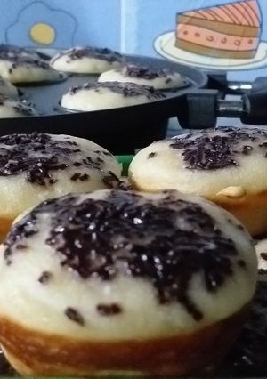 Foto resep ¹⁴². Kue Pukis Eggless (toping meses)