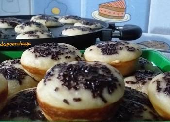 Resep Mudah ¹⁴². Kue Pukis Eggless (toping meses) Sedap Nikmat