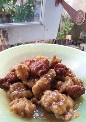 Foto resep Ayam krispi saus tiram simple