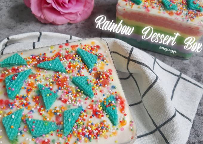 Rainbow Dessert Box