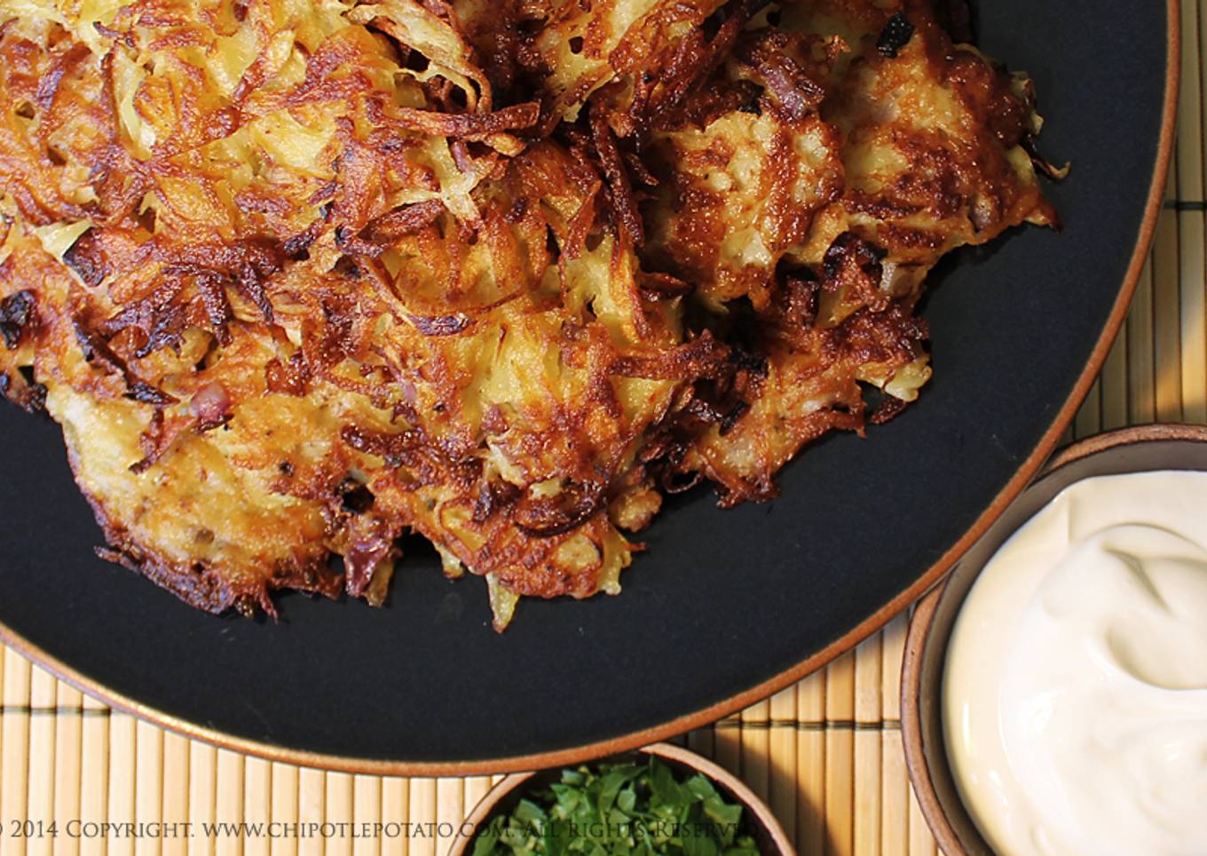 Russian Potato Pancakes - Draniki