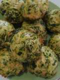 Muffin salati agli spinaci