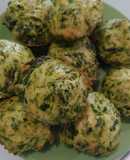 Muffin salati agli spinaci