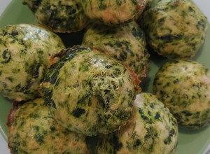 Foto di Muffin salati agli spinaci