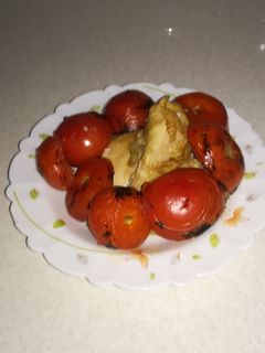عکسی از دستور مرغ سرخ شده