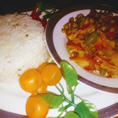 A picture of Mix sabzi.