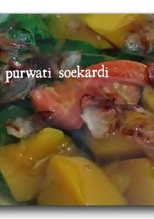 Foto resep Bening bayam + labu parang