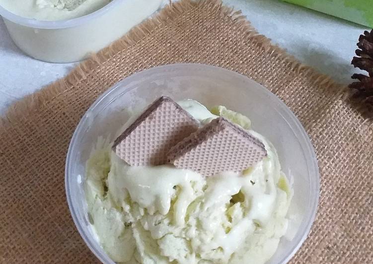 Resep Es Krim Alpukat #bandungrecook2_conyseptiyani Anti Gagal