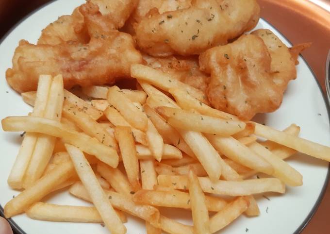 Easiest Way to Cook Perfect Fish and Chips (Original British)