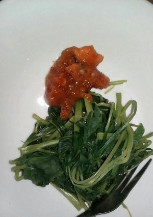 Foto resep Plencing kangkung