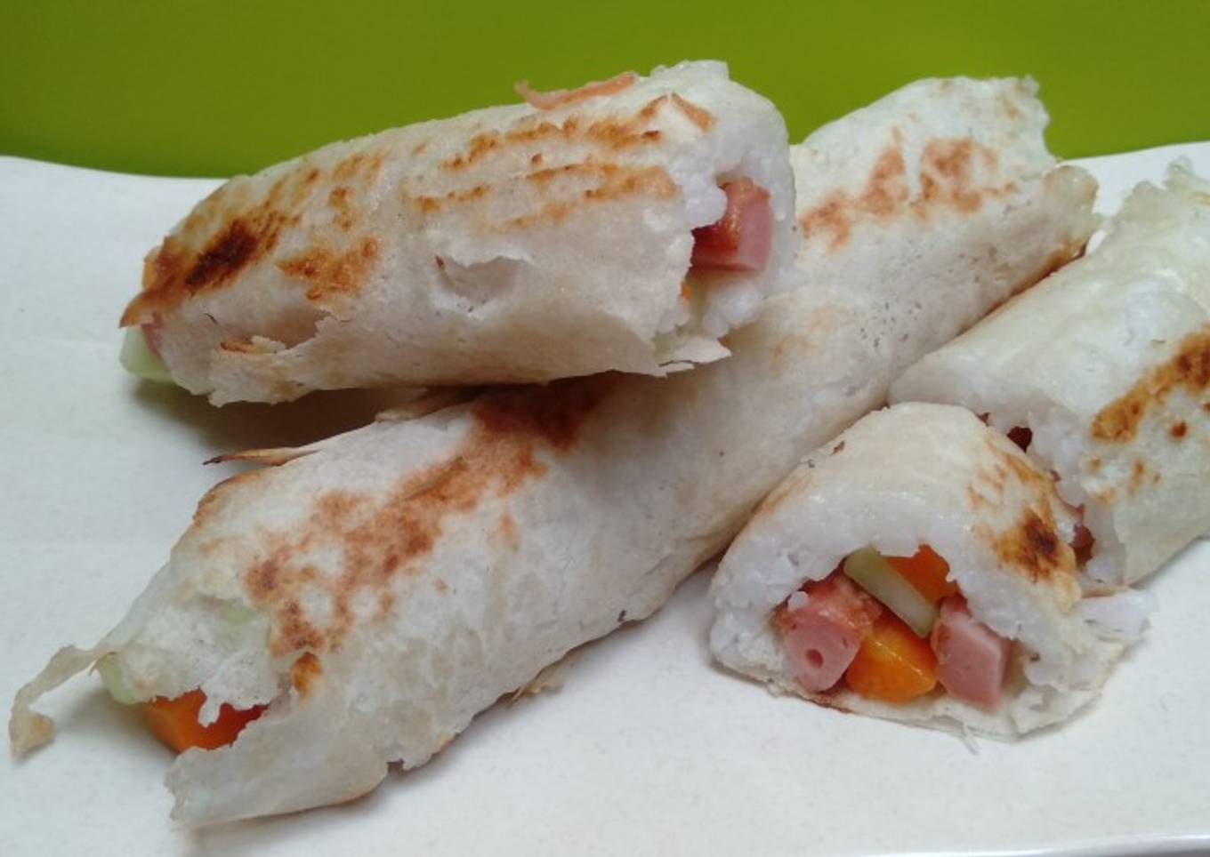 Sushi pake Kulit Lumpia untuk Bekal Sekolah 2022