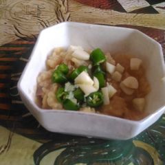 A picture of Suran ki chutney.