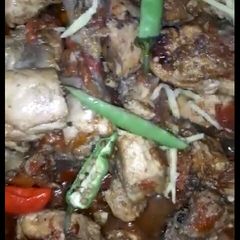 A picture of Dhaba Style Chicken Karahi #3WeekChallenge#ChickenKarahiContest.