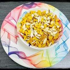 A picture of Sweet boondi.