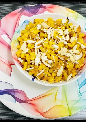 A picture of Sweet boondi.