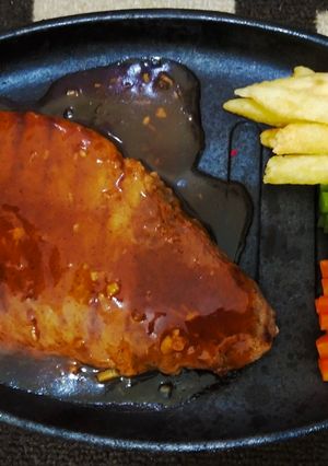 Foto resep Beef steak lada hitam