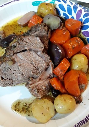 A picture of Roasted Leg of Lamb Batch 4.