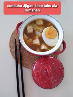 Foto resep Sundubu Jjigae#sop tahu korea ala rumahan