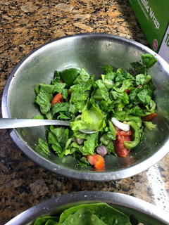 Una foto de Ensalada de lechuga
