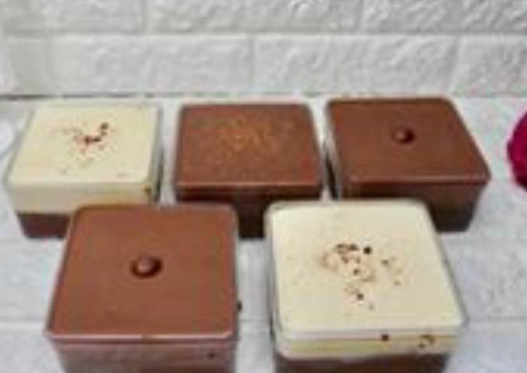 Puding chocolatos regal with vla super milk