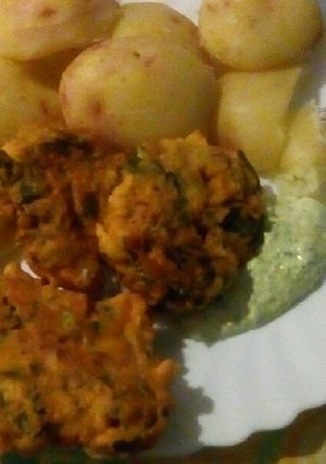 Una foto de Buñuelos de espinacas