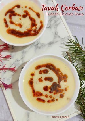 Foto resep Tavuk Çorbası (Turkish Chicken Soup)