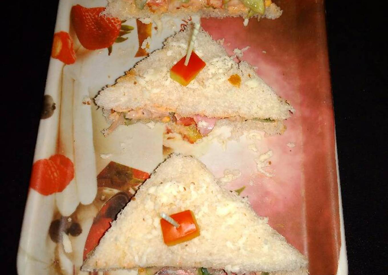Veg mayonnaise sandwich