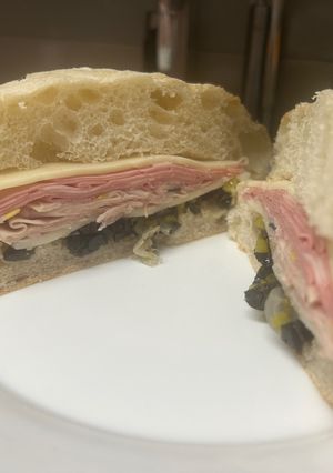 Una foto de Bocadillo Muffuletta