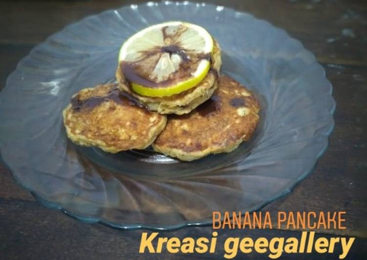 Banana pancake sehat