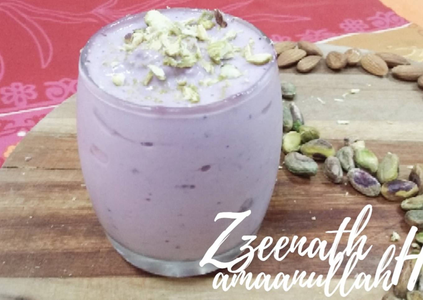 Blueberry Shrikhand