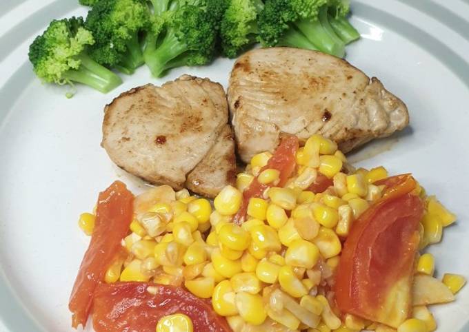 Cara bikin 7. STEAK TUNA SEDERHANA || MENU DIET || MENU BERBUKA PUASA Cara bikin 7. STEAK TUNA SEDERHANA || MENU DIET || MENU BERBUKA PUASA