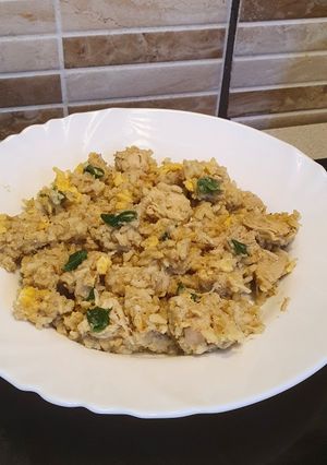 Ázsiai rizses csirke 🍚🐓 recept fotója