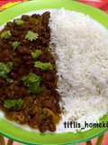 Three Color Meal Rajma Chawal