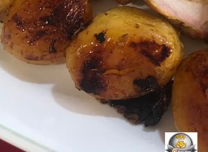 Una foto de Papas doradas al horno