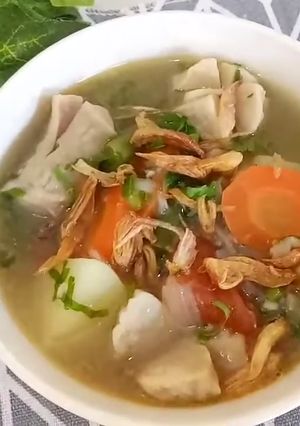 Foto resep Sup sosis bakso