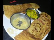 A picture of sooji instant dosa