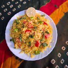 A picture of Poha Upma.