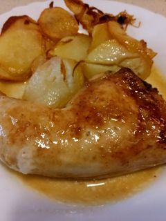 Una foto de Pollo asado a mi estilo