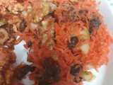 carrot walnut salad