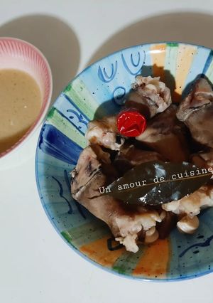 Une photo de Pieds d'agneau a la vinaigrette 🍴
