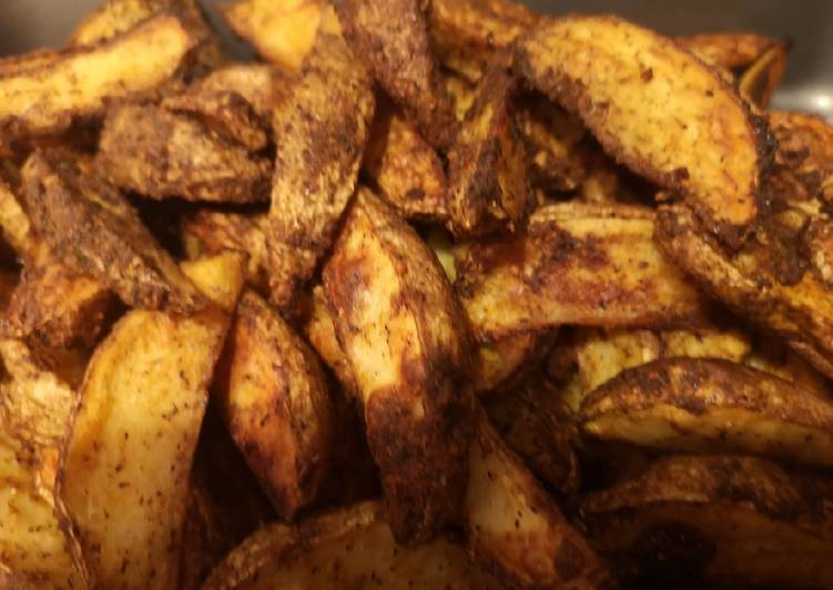 Recipe of Any-night-of-the-week Parmesan Potato Wedges