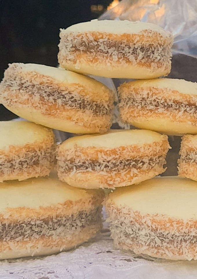 Una foto de Alfajores de maicena