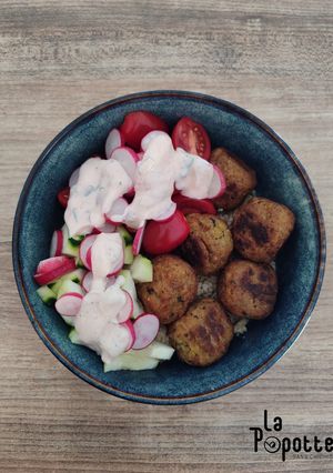 Une photo de Bowl falafels & Couscous