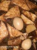 Semur tahu telur plus tetelan