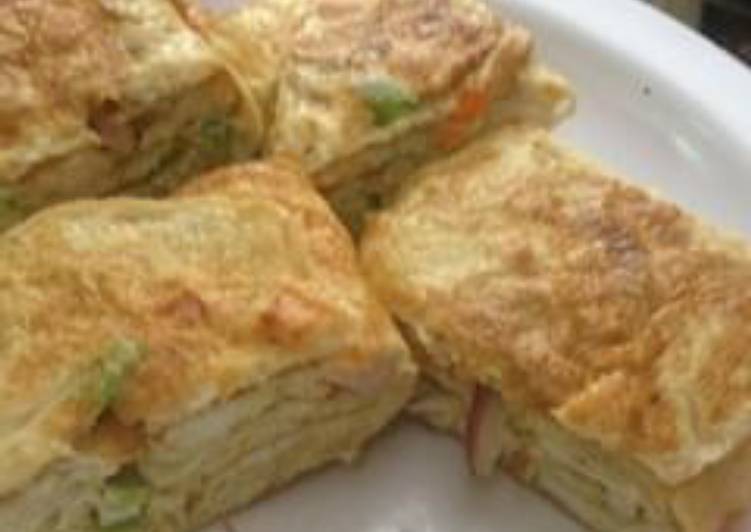 How to Make Super Quick Roll omlette